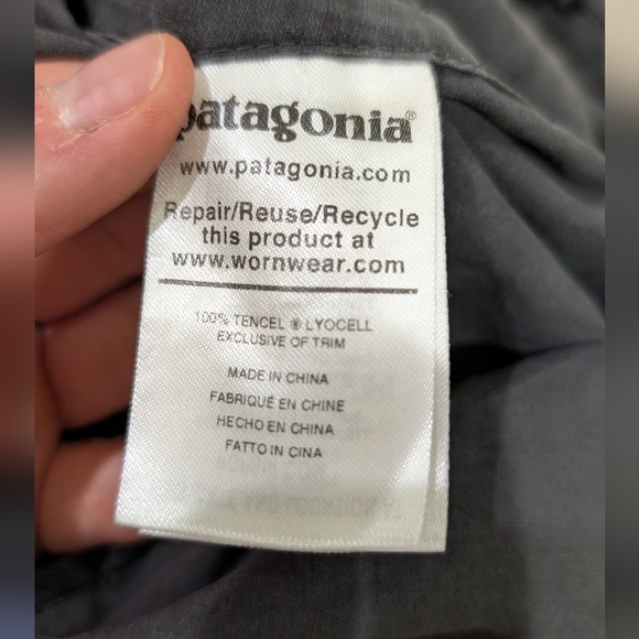 Patagonia June Lake Women's Jumpsuit XS Charcoal - Picture 10 of 10